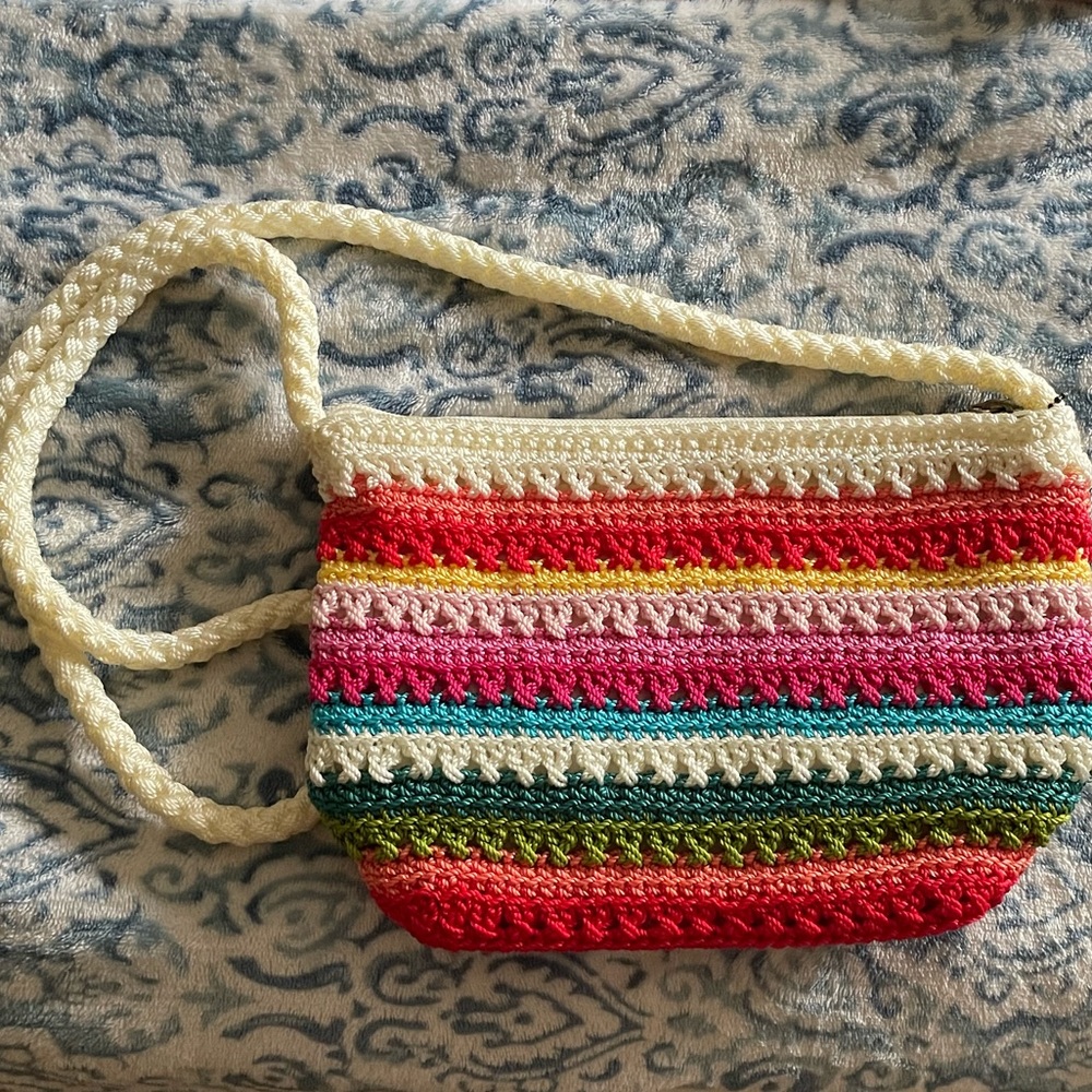 Woven Multicolor Purse